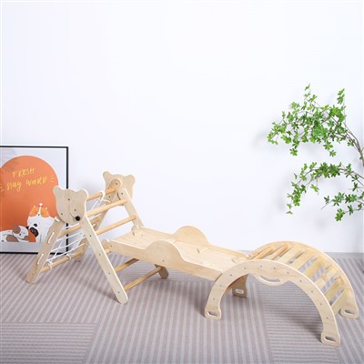 Yog'och uchburchak ko'tarilish